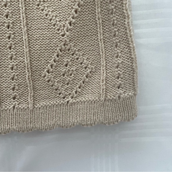 Vintage Crochet Knit Sweater Vest,‎ Size Large - Picture 4 of 9